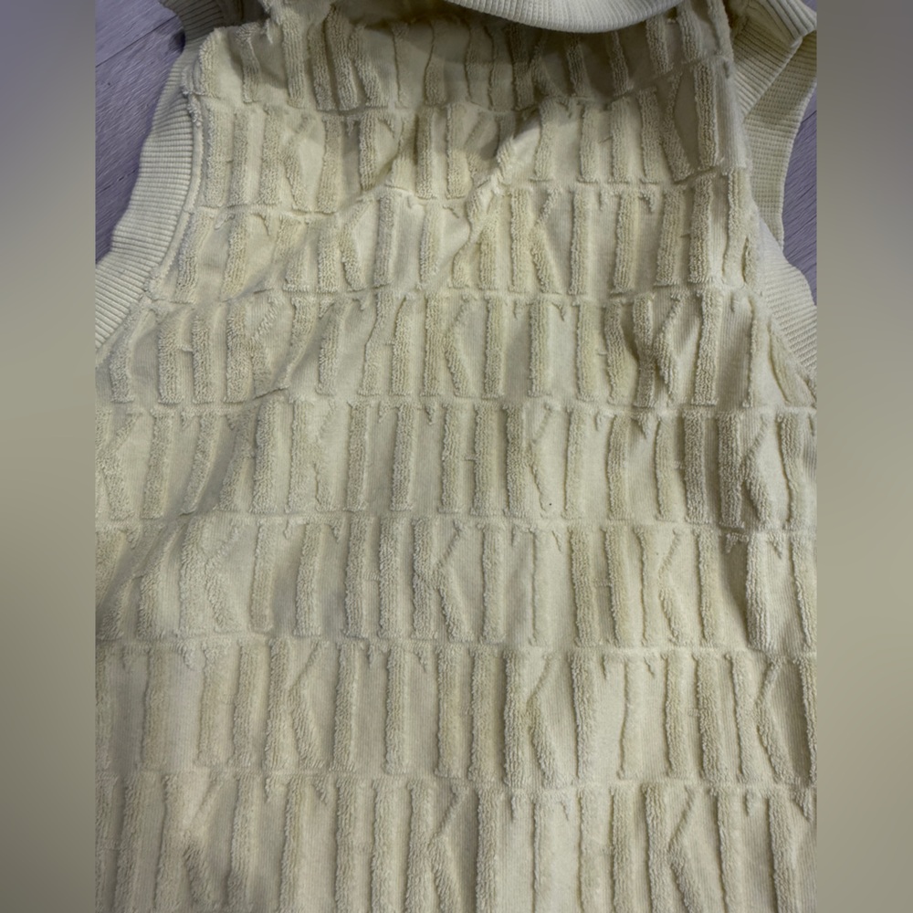 KITH KIDS terry cloth polo dress in yellow - Picture 2 of 6